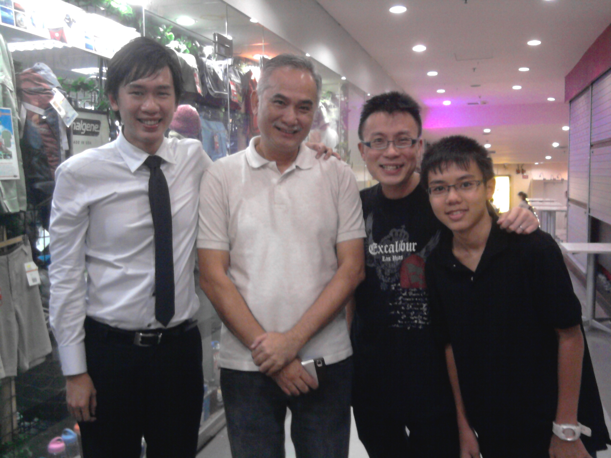 Axl, Mr Jack Zhu, Me and Allie